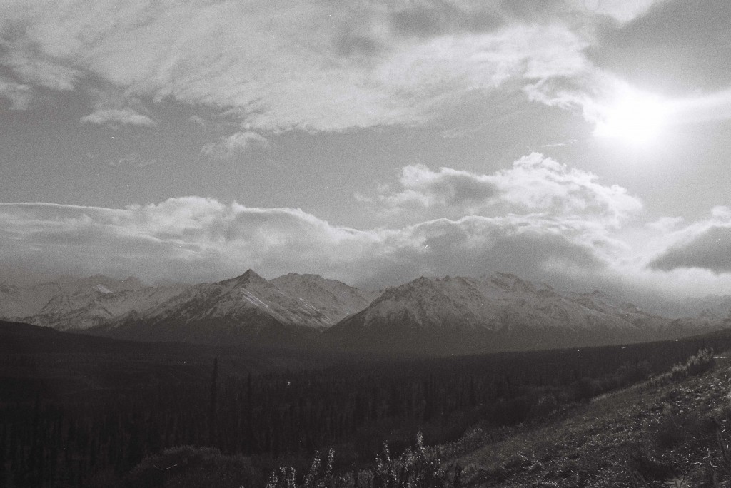 the beautiful drive up to alaska